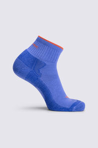 Macpac Merino Quarter Sock, Persian Jewel/Dazzling Blue, hi-res