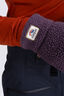 Macpac High Pile Fleece Gloves, Plum Perfect, hi-res