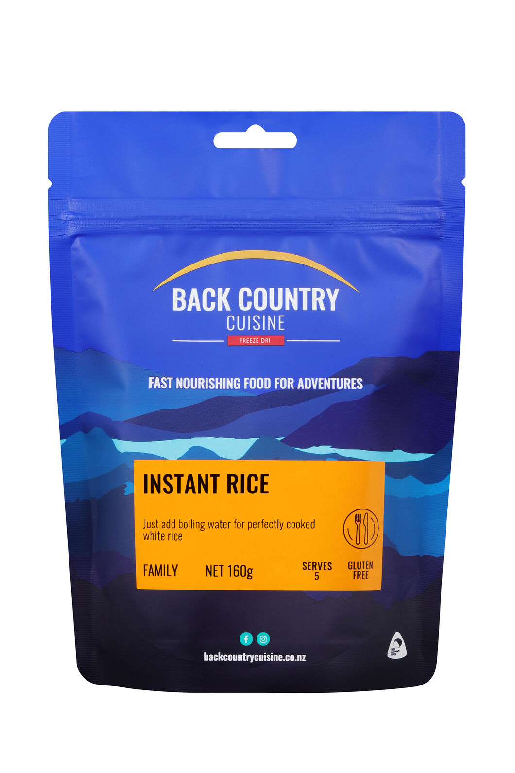 Back Country Instant Rice — Gluten Free, None, hi-res