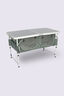 Macpac Folding Camp Table with Storage, Balsam Green, hi-res