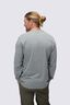 Macpac Men's Vintage Embroidered Fairtrade Organic Cotton Long Sleeve T-Shirt, Grey Marle, hi-res