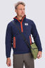 Macpac Men's Originals Fleece Pullover, Baritone Blue/Rooibos Tea, hi-res