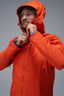 Macpac Men's Lightweight Prophet Rain Jacket, Tangerine Tango, hi-res