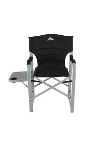 Macpac Touring Extreme Directors Chair with Side Table, Black, hi-res