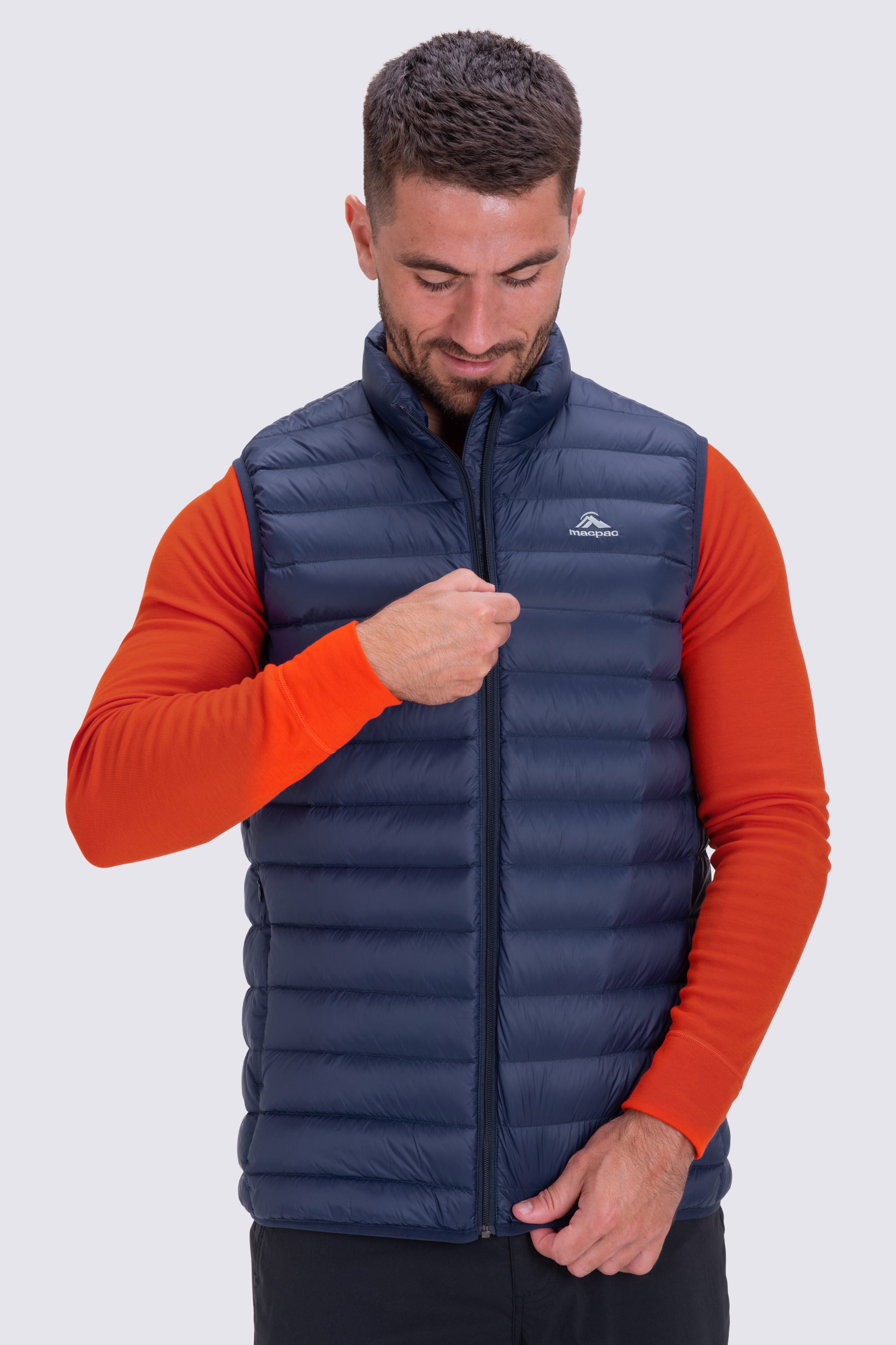 Macpac vest mens top