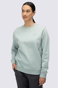Macpac Women's Vintage Heavyweight Fairtrade Organic Crew, Grey Mist, hi-res