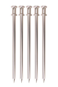 Macpac Pipe Pegs &mdash; Five Pack, None, hi-res