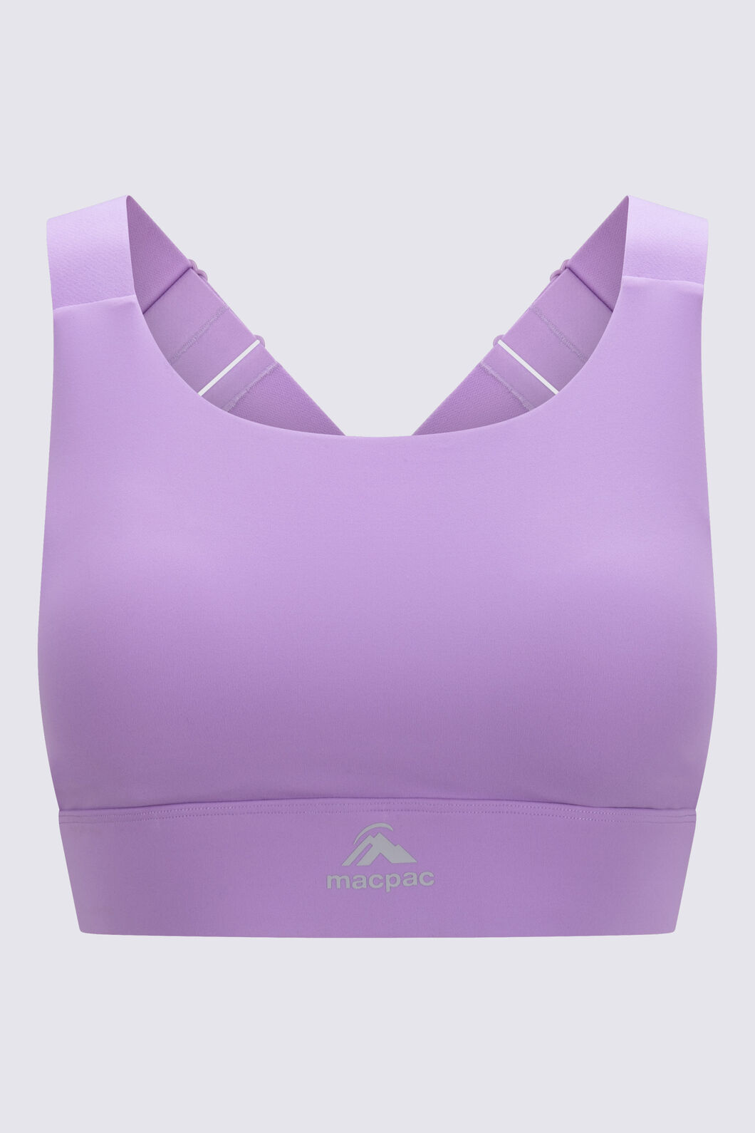 Macpac Women&rsquo;s Kestrel Trail Bra, African Violet, hi-res