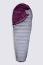 Macpac Women's Dusk 400 Down Sleeping Bag (3&deg;C), Sleet/Magenta, hi-res