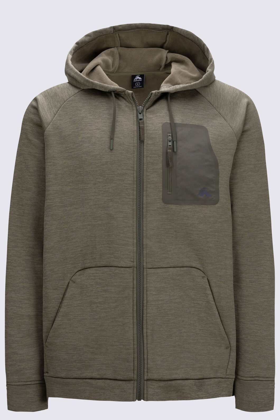 Macpac Men's Wayfarer Hooded Jacket, Dusky Green, hi-res