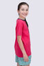 Macpac Kids' Retro Fairtrade Organic Cotton T-Shirt, Raspberry, hi-res