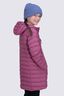 Macpac Kids' Uber Light Hooded Down Coat ♺, Malaga, hi-res