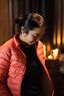 Macpac Women's Uber Light Down Jacket, Spiced Coral, hi-res