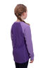 Macpac Kids' Geothermal Long Sleeve Top, Chalk Violet/Passion Flower, hi-res