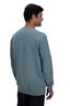 Macpac Men's Fairtrade Organic Cotton Crew, Arctic, hi-res