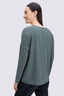 Macpac Women's Eva Long Sleeve T-Shirt, DUCK GREEN, hi-res