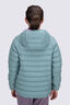 Macpac Kids' Uber Light Hooded Down Jacket, Oil Blue, hi-res