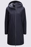 Macpac Women's Quay Raincoat, Black, hi-res