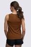 Macpac Women's Merino Blend Tank, Toffee, hi-res