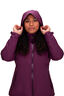 Macpac Women's Mistral Rain Jacket, Grape Wine, hi-res