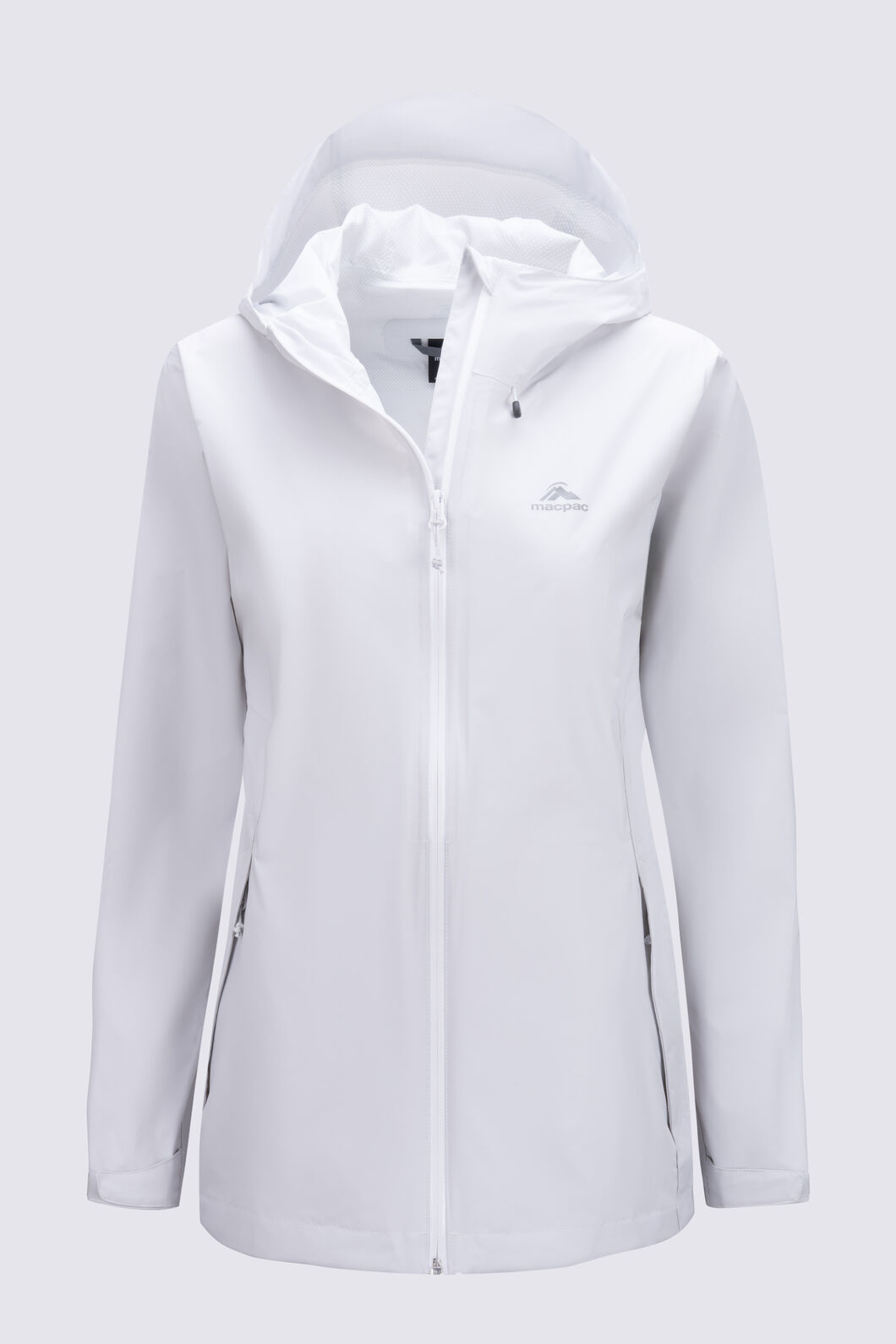 Macpac Women's Mistral Rain Jacket, Nimbus Cloud, hi-res