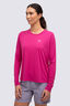 Macpac Women's Trail Long Sleeve T-Shirt, Very Berry, hi-res