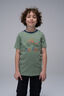 Macpac Kids&rsquo; Logo & Elements T-Shirt, Hedge Green, hi-res