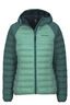 Macpac Women's Uber Light Hooded Down Jacket, Wasabi/Hyrdro, hi-res