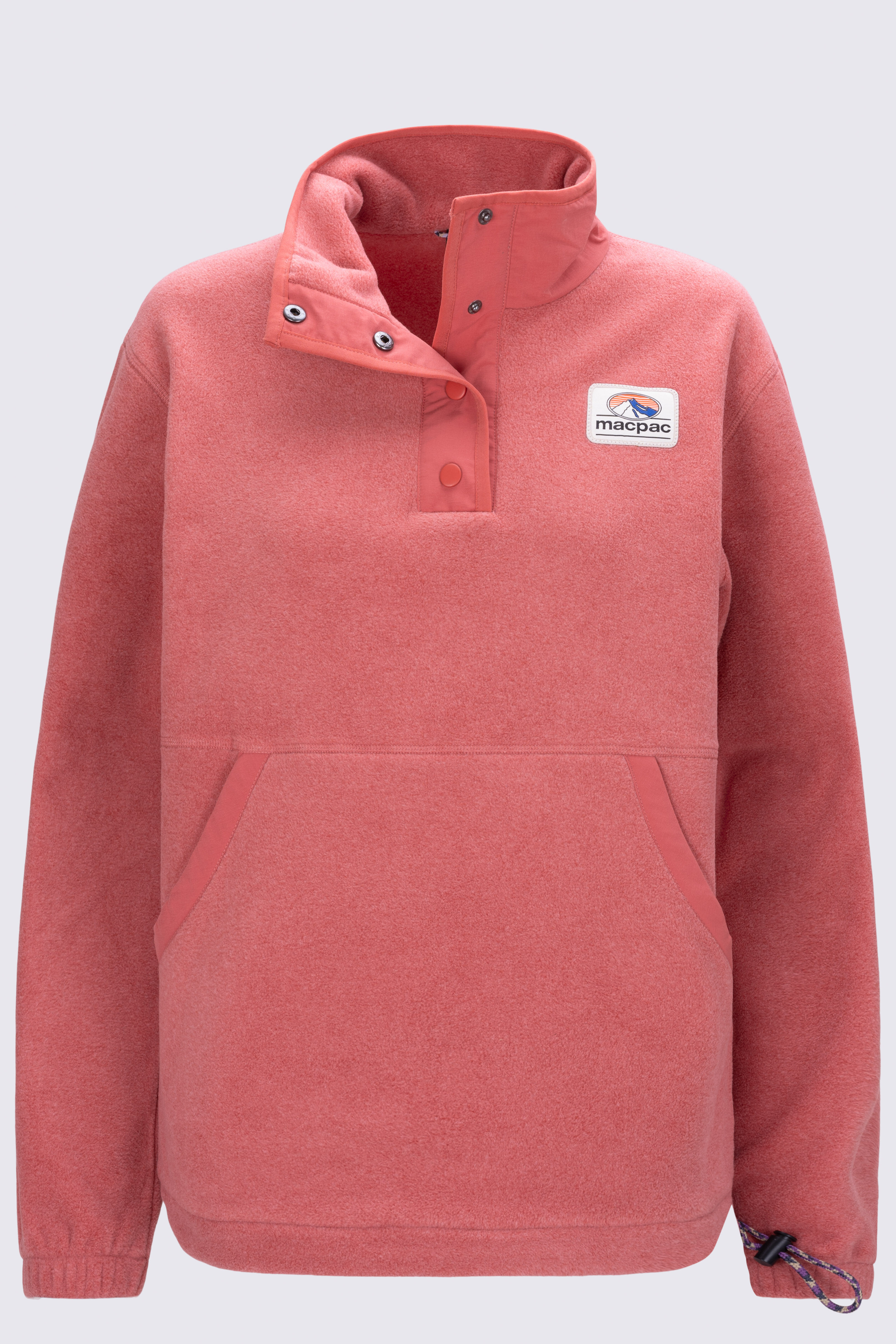 Macpac Women s Heritage Snap Fleece Pullover Macpac