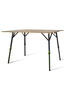 Zempire Kitpac Pro X-Large Camping Table, Black/Bamboo, hi-res