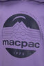 Macpac Kids' Fairtrade Organic Cotton Pullover Hoody, Chalk Violet, hi-res