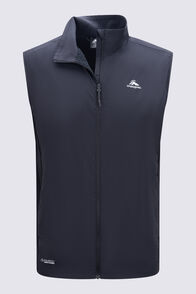 Macpac Men&rsquo;s Saros Hybrid Vest, Black, hi-res