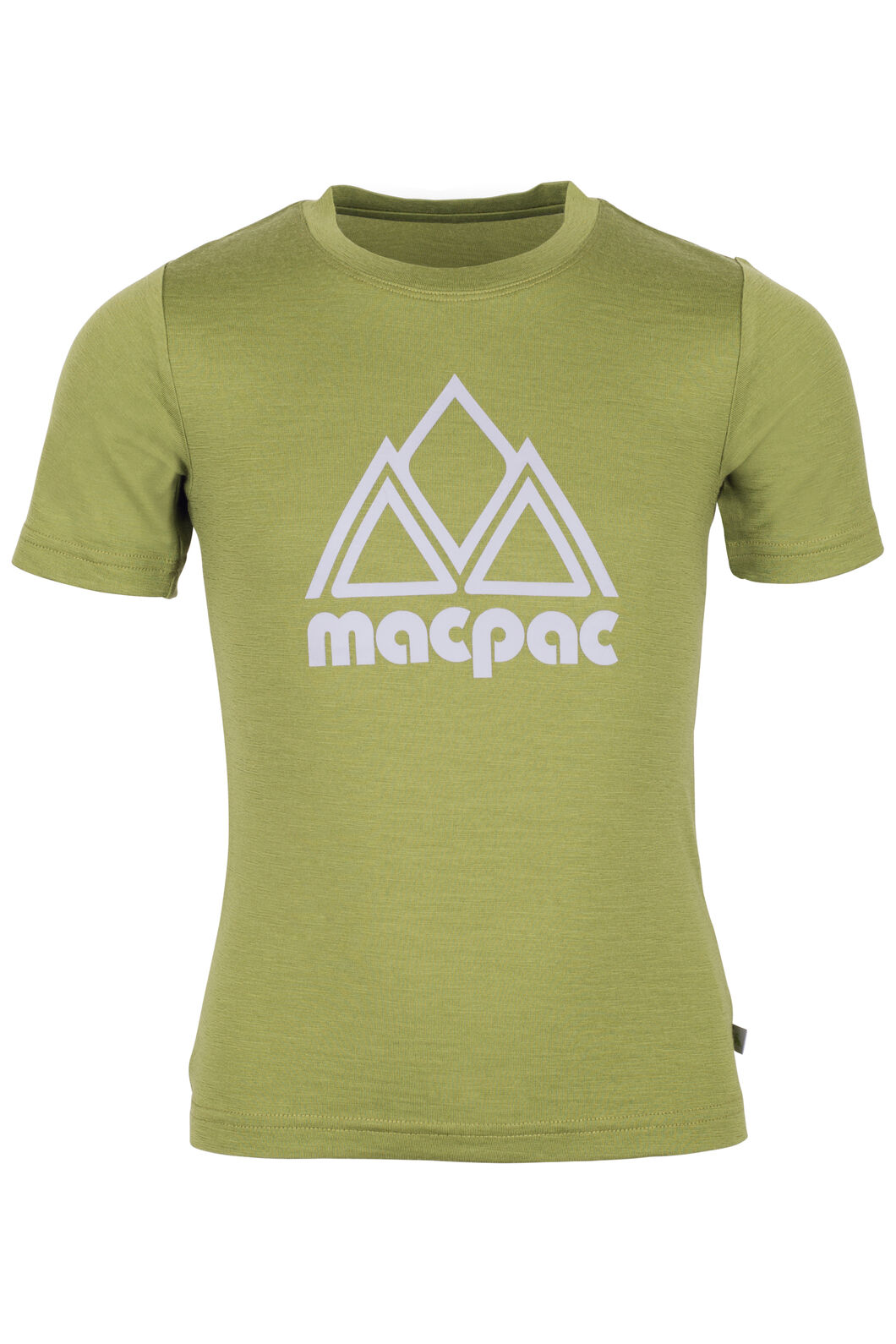 Macpac Vintage 180 Merino Short Sleeve Top Kids Macpac