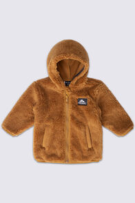 Macpac Baby Acorn Fleece Jacket, Golden Brown, hi-res