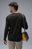 Macpac Men's Lyell 180 Merino Long Sleeve T-Shirt, Forest Night Marle, hi-res