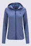 Macpac Women's Ion Hooded Fleece Jacket, Blue Ice, hi-res