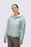 Macpac Women's Uber Light Hooded Down Jacket ♺, Grey Mist, hi-res
