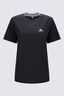 Macpac Women's Trail T-Shirt, Black/Smoked Pearl, hi-res