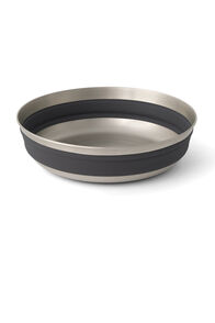 Sea to Summit Detour Stainless Steel Collapsible Bowl &mdash; L, Beluga, hi-res