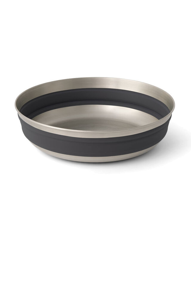 Sea to Summit Detour Stainless Steel Collapsible Bowl — L, Beluga