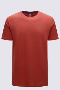 Macpac Men's Abstract Nature New Cotton Short Sleeve T-Shirt, Tandoori Spice, hi-res