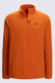 Macpac Men's Tui Fleece Pullover, Gold Flame, hi-res