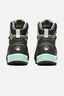 Lippi Women's Bravo Evo Mid Hiking Boots, Dark Grey/Turquoise, hi-res