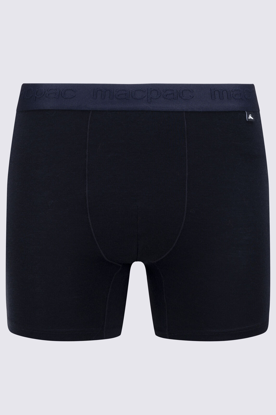 Macpac Men's 180 Merino Boxers, Black, hi-res