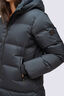 Macpac Women's Orb Hooded Down Coat, Black, hi-res