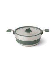 Sea to Summit Detour Stainless Steel Collapsible Pot — 3L, Laurel Wreath, hi-res