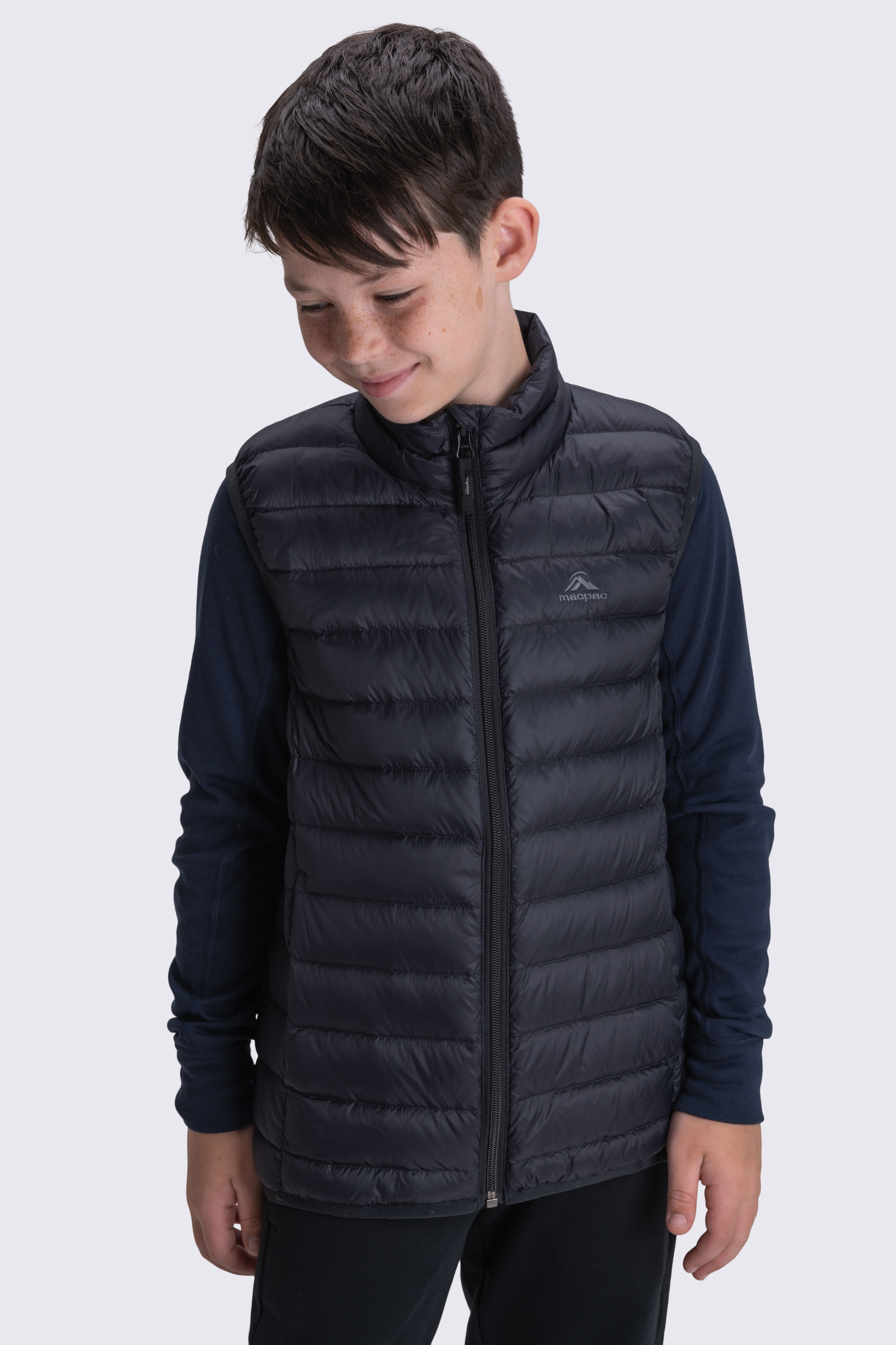 Macpac kids vest shop
