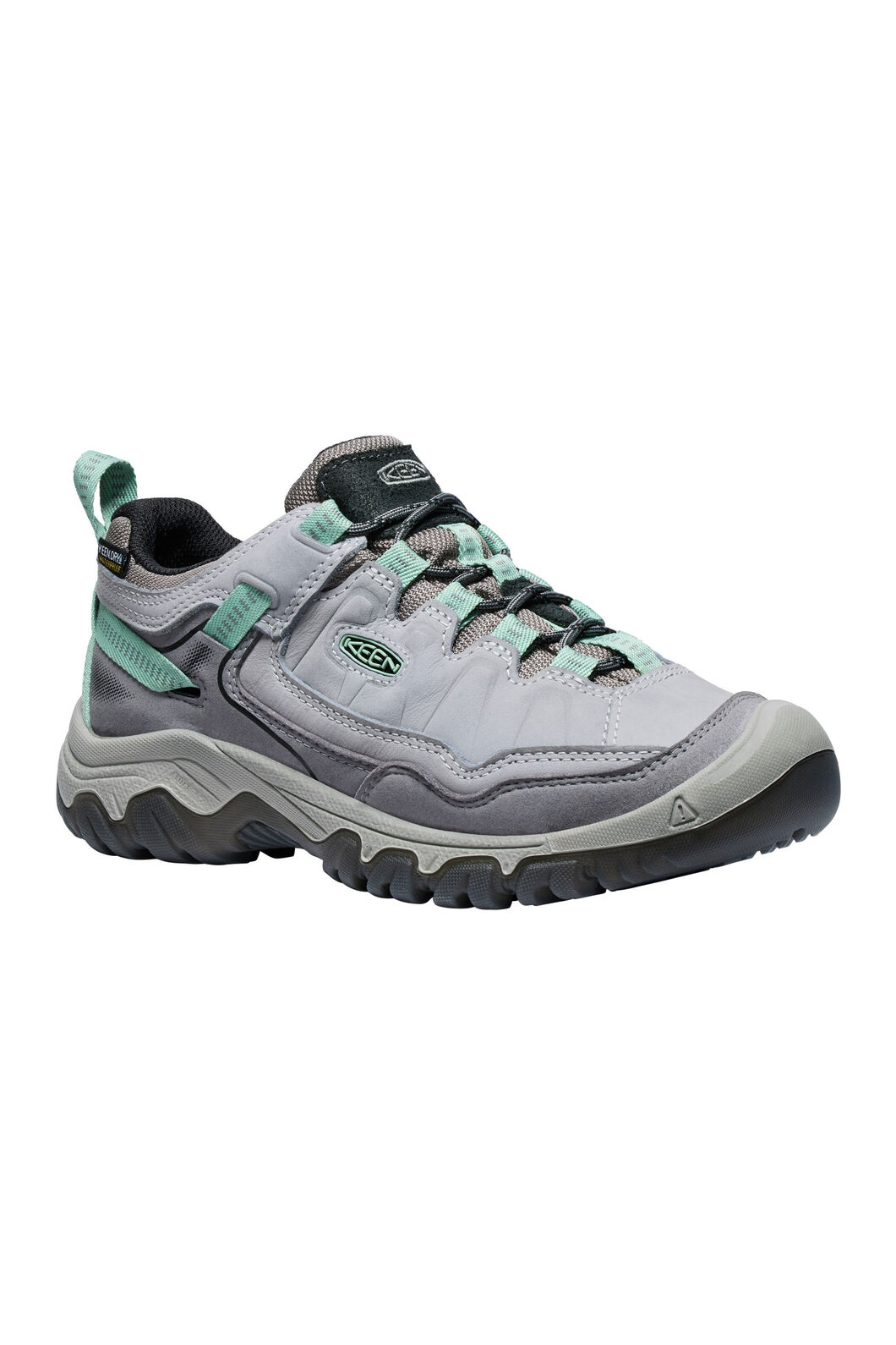 KEEN Women&rsquo;s Targhee IV Low Hiking Shoes, Alloy/Granite Green, hi-res