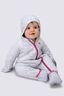 Macpac Baby Pulsar Insulated Onesie, Blue Ice/Xenon Blue Print, hi-res
