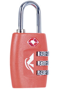 Macpac TSA Combo Padlock, Orange, hi-res